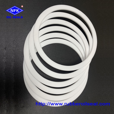 PTFE Back Up Ring Customized Standard And Non Standard Corrosion Resistance