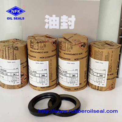 Nbr Fkm Rubber Skeleton Oil Seals Round Square Shape