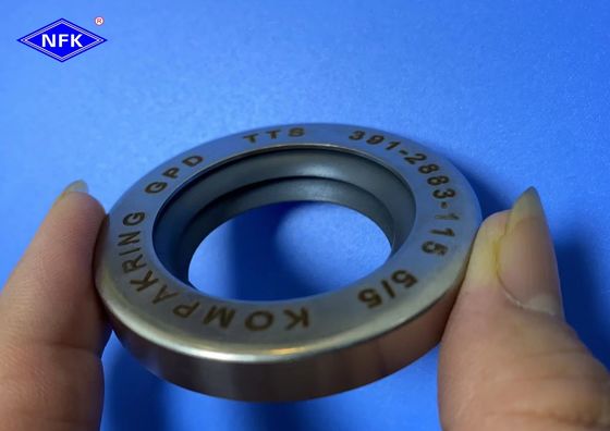 STEEL+PTFE Material Gear Pump Motor P-51 Oil Seal 32.76*50.8*8.74 mm Size High Pressure Skeleton Oil Seal