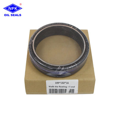 Wear-resistant NBR Material Floating Oil Seal for Heavy-duty Excavator and Construction Machinery